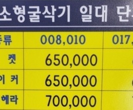 인천연수구 미니포크레인 포크레인 미니굴삭기 소형장비 임