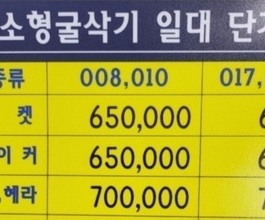 인천미추홀구 미니포크레인 포크레인 미니굴삭기 소형장비 